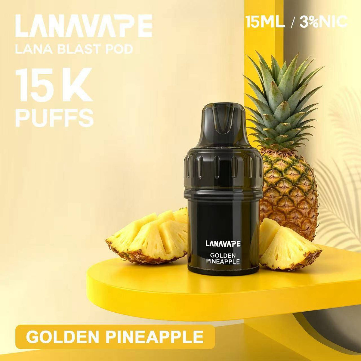 拉娜LANA BLAST 15000口拋棄式｜15ML 搭配可充電主機 【買三盒送1支專用主機】